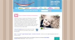 Desktop Screenshot of childrensdentistryandorthodontics.com